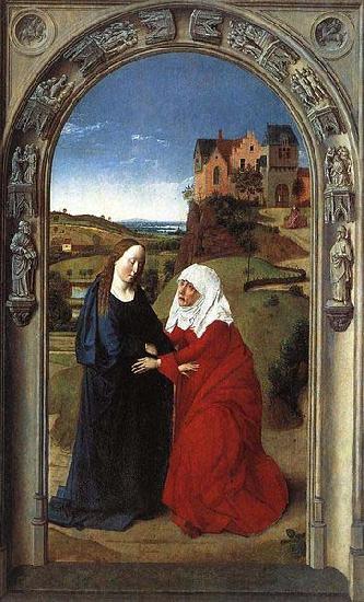 Dieric Bouts The Visitation China oil painting art